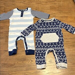 Cloud Island Onesies Size 3-6 Months